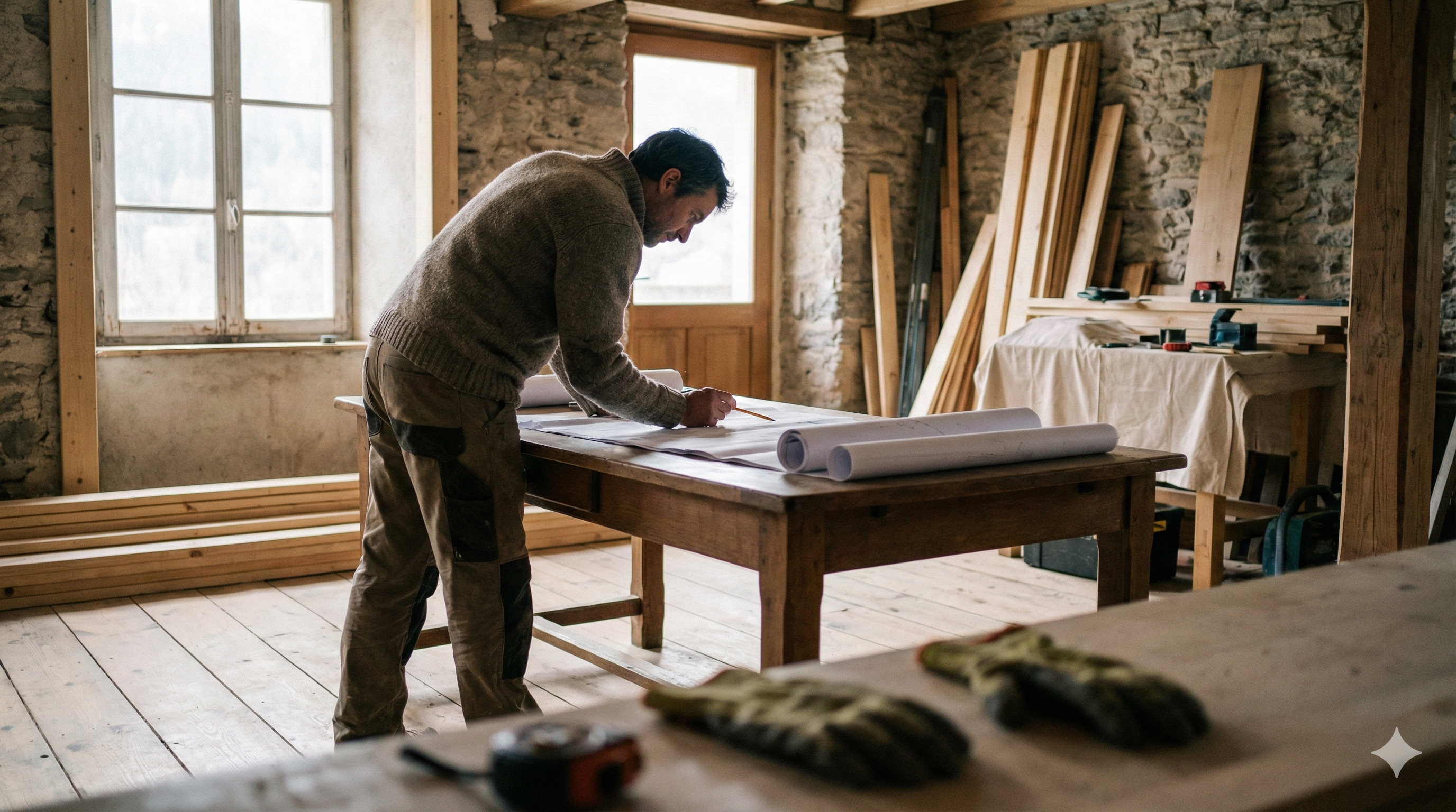 Chantier de réhabilitation, Annecy