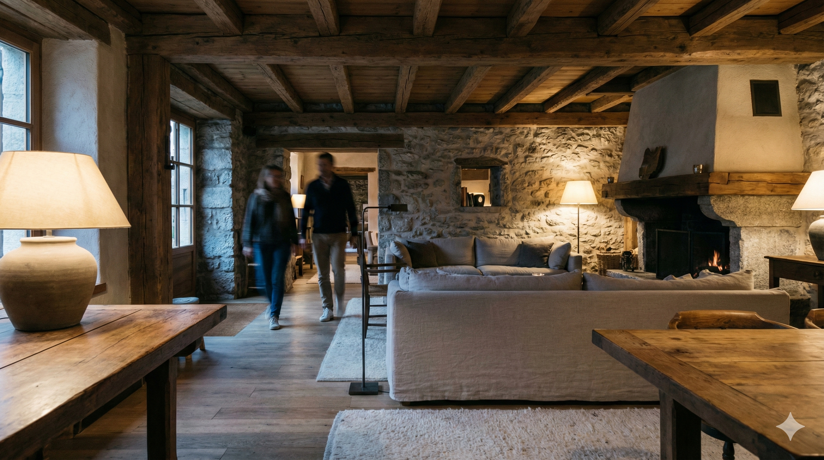 Hôtel alpin en activité, Alpes françaises